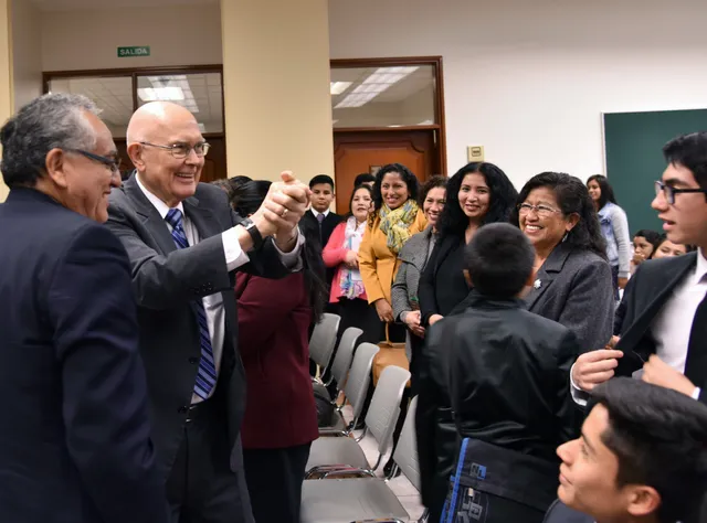 Peru: Dallin H. Oaks