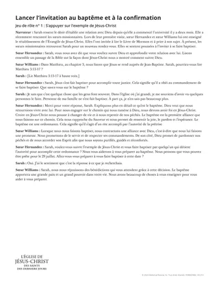 Lancer l’invitation au baptême et à la confirmation