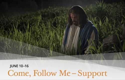 the Savior in Gethsemane