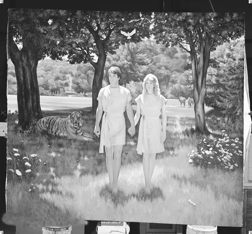 Adam and Eve in the Garden