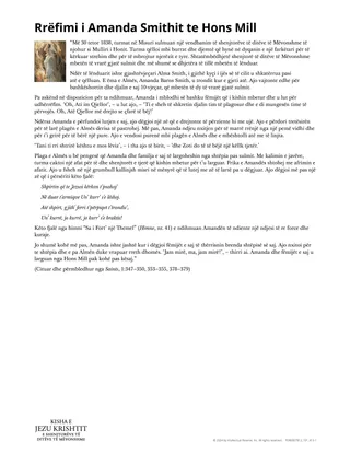 Rrëfimi i Amanda Smithit te Hons Mill