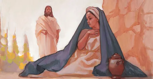 Jesus Christ and Mary Magdalene