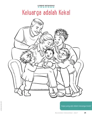 family sitting together with grandma