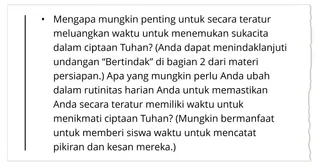 guntingan pertanyaan pelajaran 4