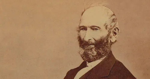 Portrait of John Whitmer in a classic pose.