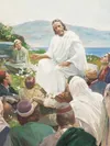 Sermon on the Mount, by Harry Anderson [Inyigisho yo ku Musozi, yakozwe na Harry Anderson]