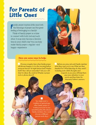 For Parents of Little Ones