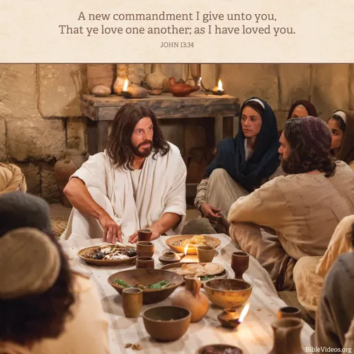 John 13:34, We are commanded to love one another