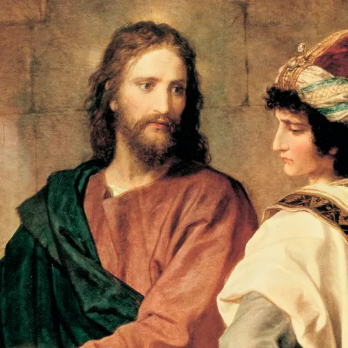 Christ and the rich young man