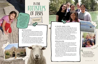 pictures of a girl and her family in Jerusalem