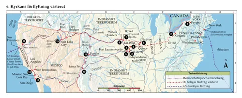 Karta 6 över kyrkans historia