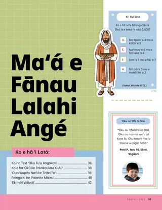 Peesi takafi Maʻá e Fānau Lalahi Angé