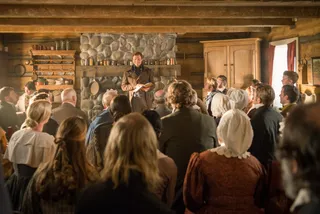 Joseph Smith teaching a congregation