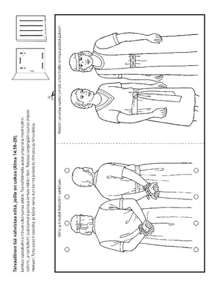 toimintasivu: Almalla ja Amulekilla oli uskoa