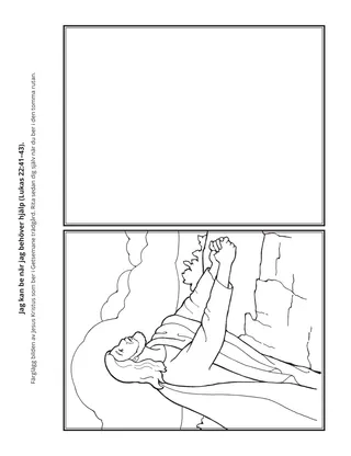 aktivitetssida: Jag kan be när jag behöver hjälp