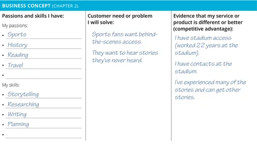 Mark Bailey Business Concept