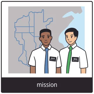 mission (a unit of the Church) gospel symbol
