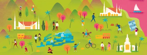 youth performing activities