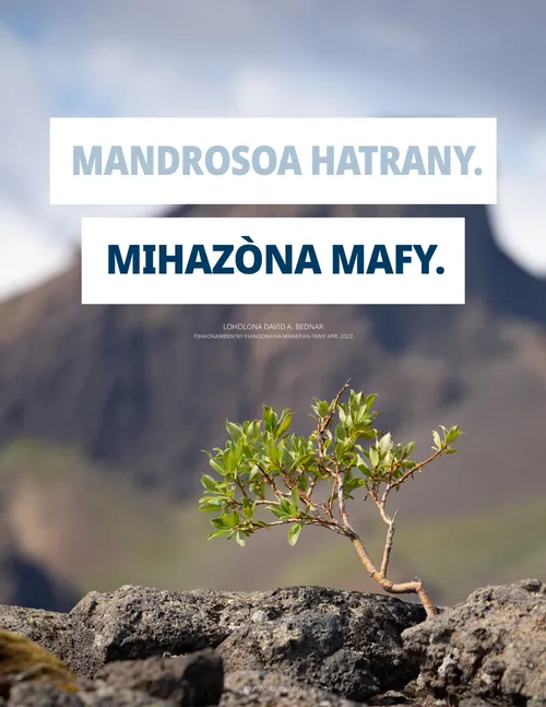 petadrindrina maneho zava-maniry maniry eo amin’ny vatolampy