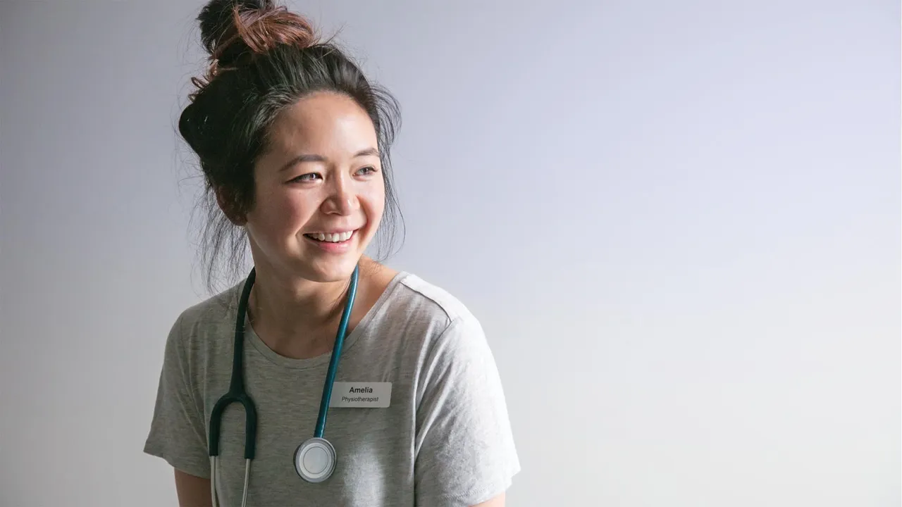 Amelia a nurse explains how during hard times she finds comfort in the Book of Mormon