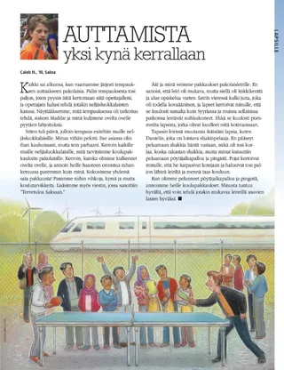 helping out, one pencil at a time