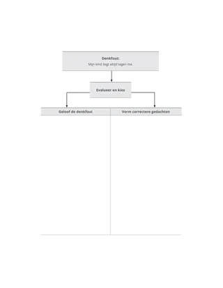 oefendiagram denkfout