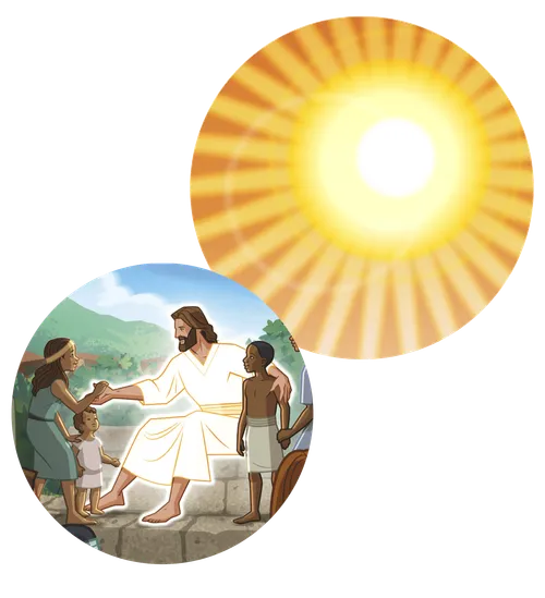 Jesus Christ with children