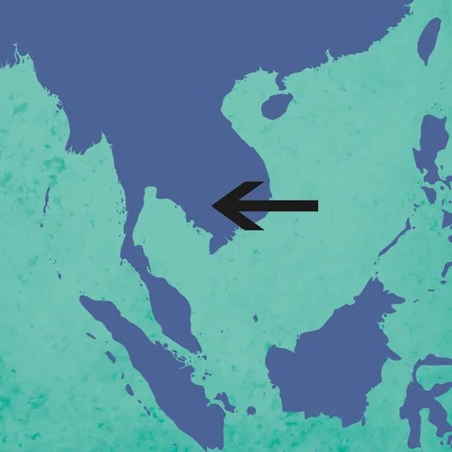 map of Southeast Asia