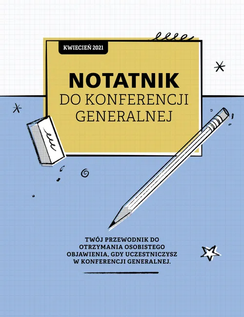 Notatnik do konferencji generalnej