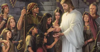 Kristus i landet Overflod, af Simon Dewey