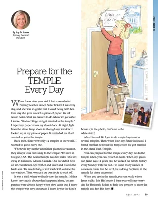 Prepare for the Temple Every Day