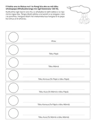 whārangi mahi mā ngā tamariki