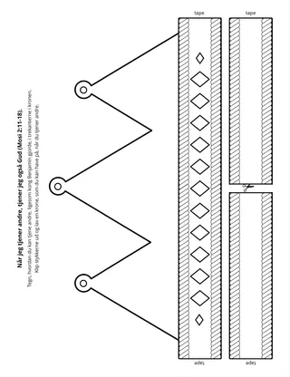 aktivitetsside: Når jeg tjener andre, tjener jeg også Gud