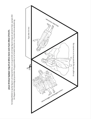 aktivitetsside: Jesus Kristus hjælper mig til at blive mere som ham