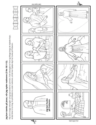 aktivitetsside: Jeg kan huske Frelseren