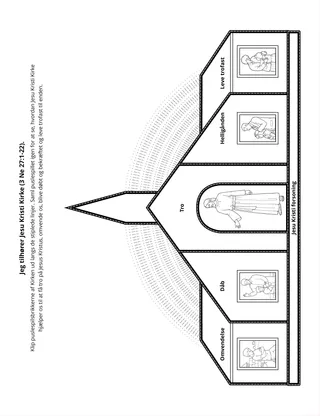 aktivitetsside: Jeg tilhører Jesu Kristi Kirke