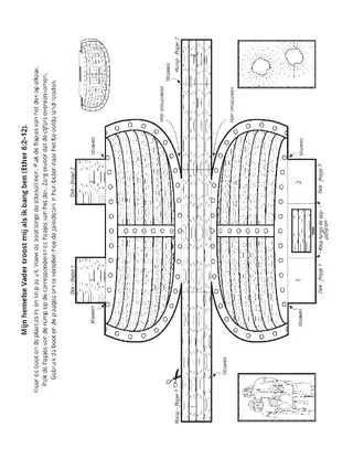 doe-pagina: de Jaredieten bouwden boten met de hulp van hun hemelse Vader