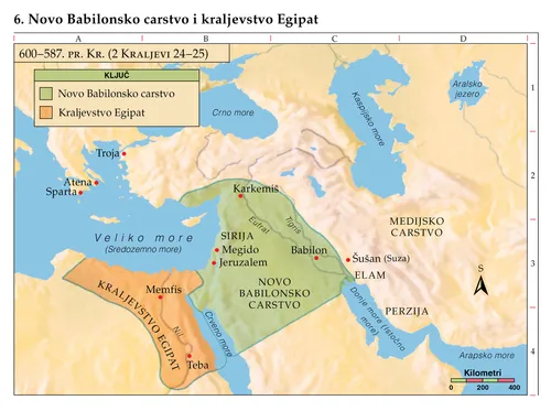 Biblijska zemljopisna karta 6