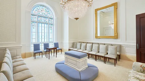 Sealing Room in the Star Valley Wyoming Temple.