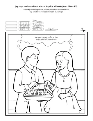 aktivitetsside: Næstekærlighed er Kristi rene kærlighed