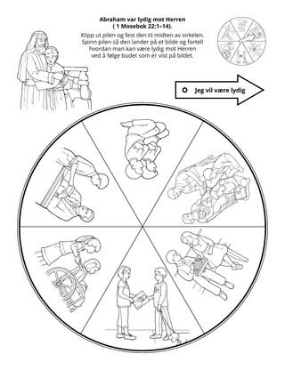 Aktivitetsside for Primær: Abraham adlød Herren