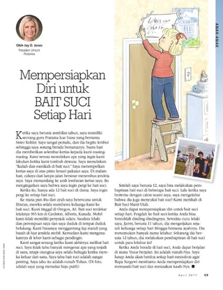 Prepare for the Temple Every Day