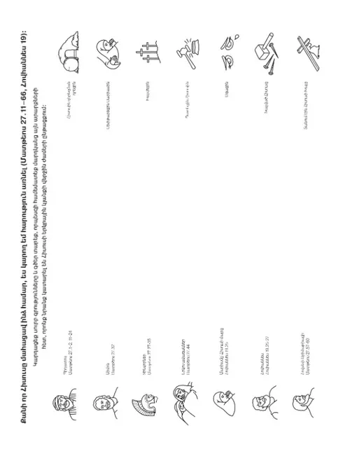 գործնական աշխատանքի էջ. ես հարություն կառնեմ