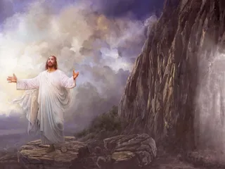 painting of Jesus after the Resurrection