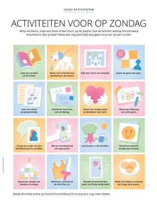 Spelbord met illustraties