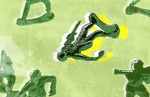 plastic army figures