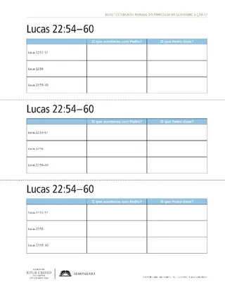 folheto, Lucas 22:54–60.