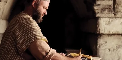 Ephesians 2:10–22, Paul writes his words down