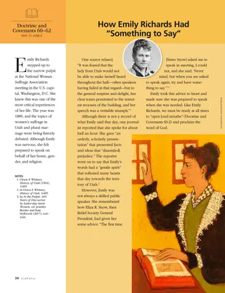 article on Emily Richards