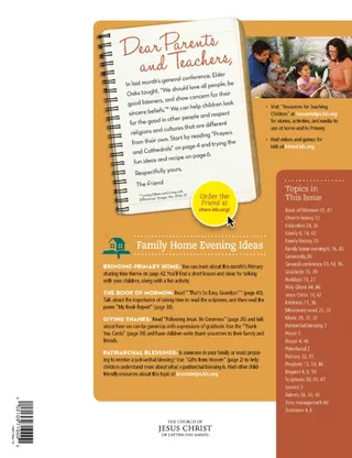 Dear Parents and Teachers